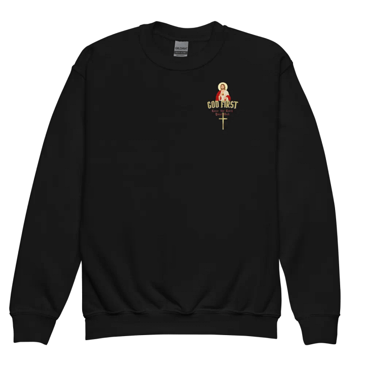 Divine Youth Sweatshirt - GOD FIRST Edition product image (9)