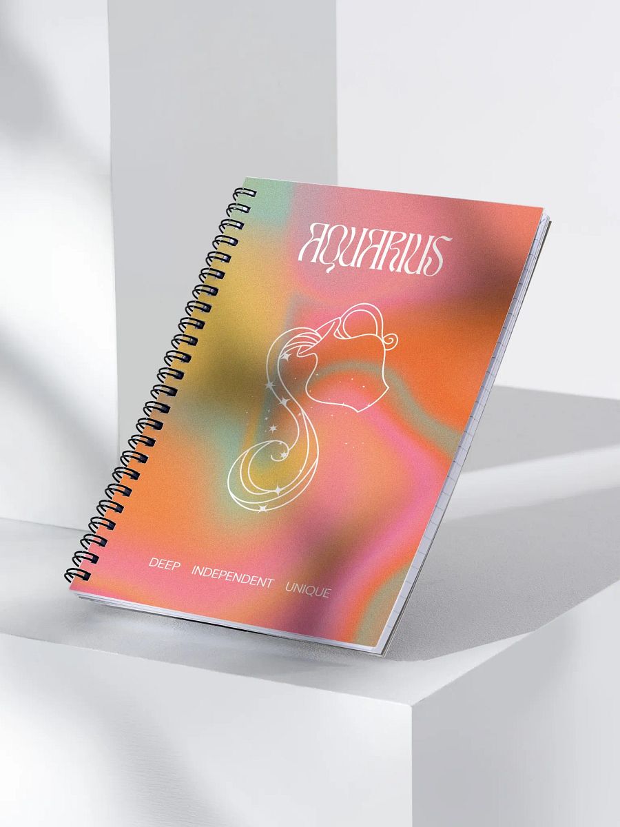 Aquarius Gradient Notebook product image (3)
