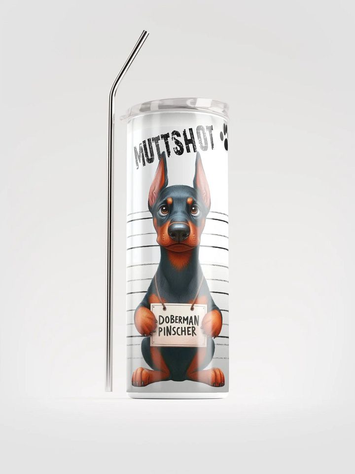 Doberman Pinscher Muttshot Tumbler product image (1)