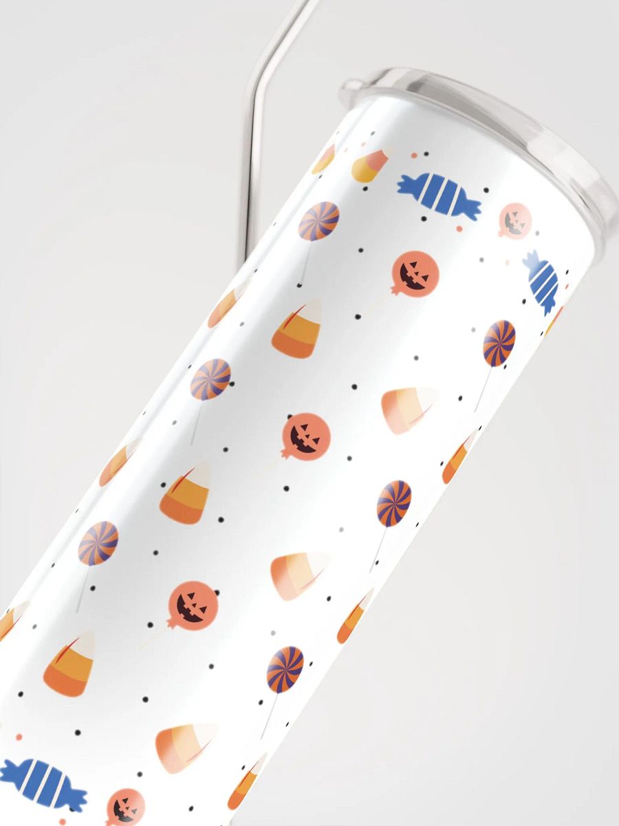 Sweet Halloween Treats: 20 oz Stainless Steel Tumbler – Candy Pattern product image (5)