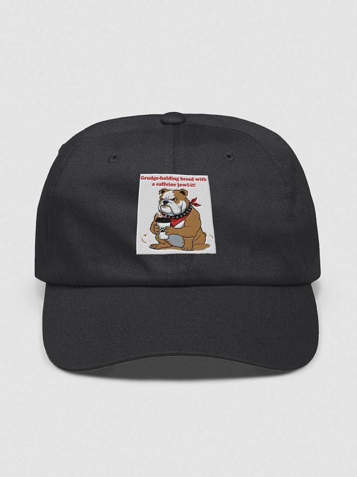 Bulldog Coffee Lover Dad Hat product image (1)
