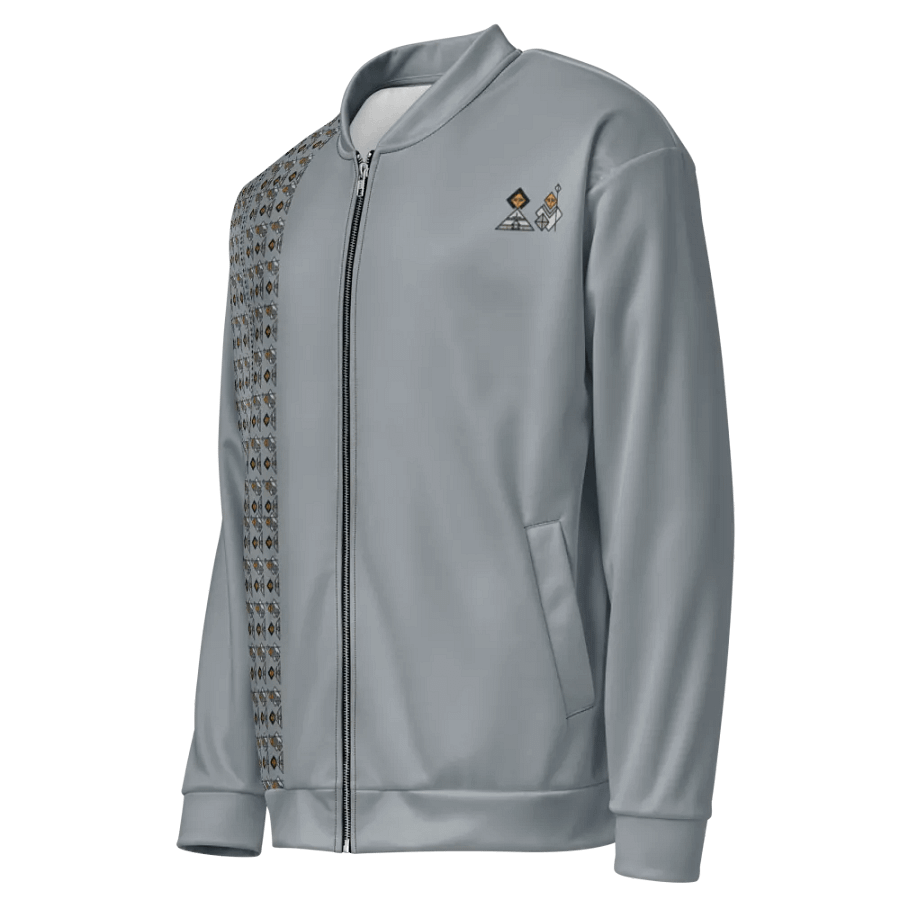 Ras Military Gray Bomber Jacket product image (7)