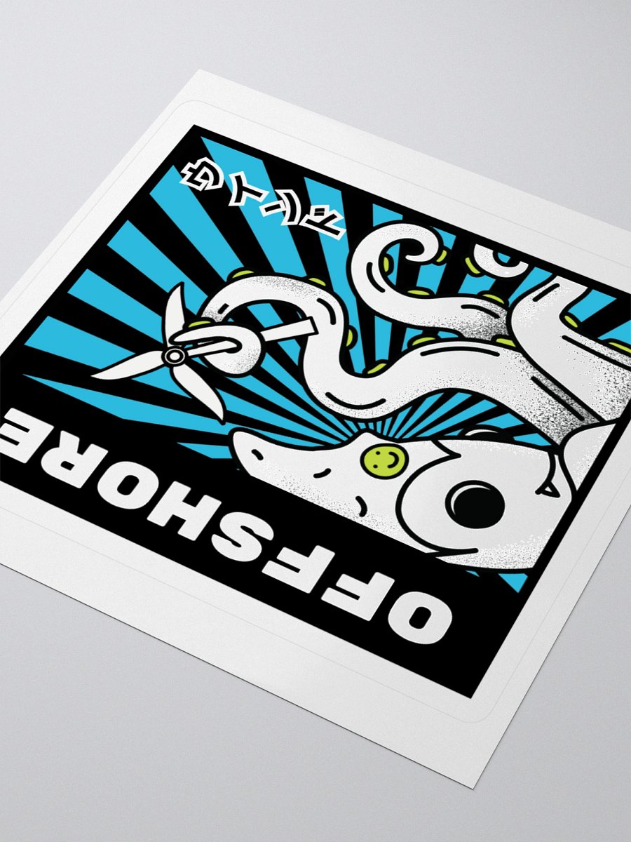 Squid Attack Sticker product image (7)