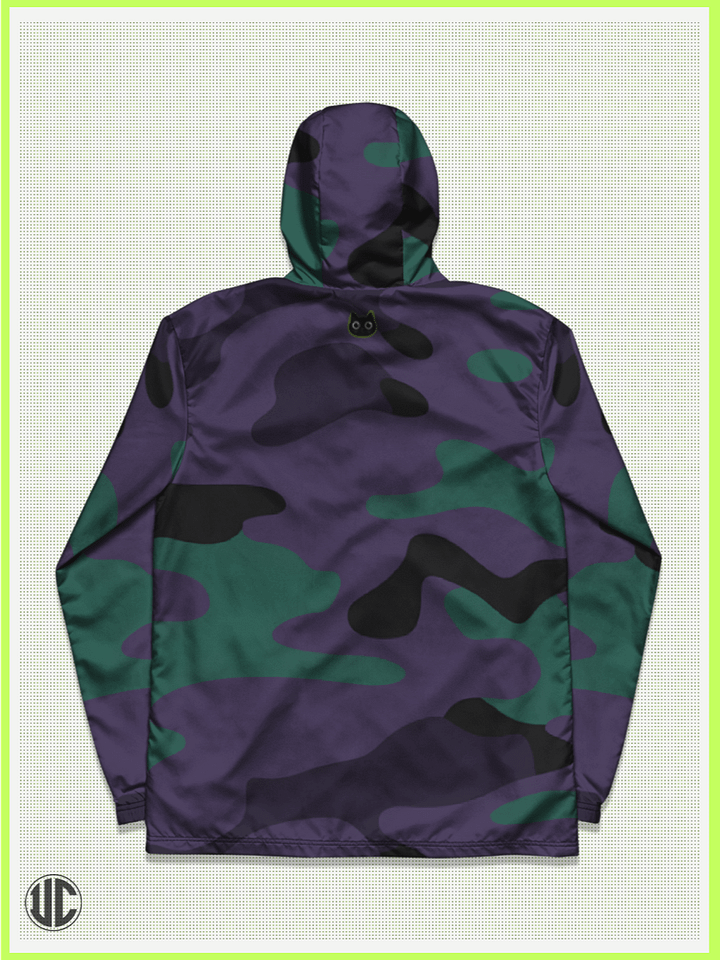 Midnight Purple Camo – Windbreaker product image (2)
