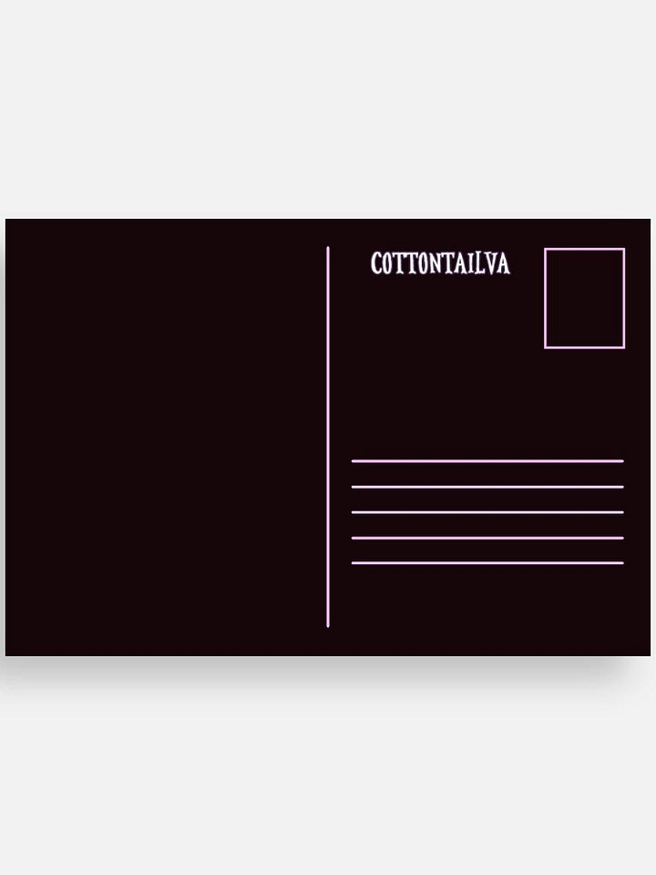 Vtuber Postcard - Cottontail product image (2)