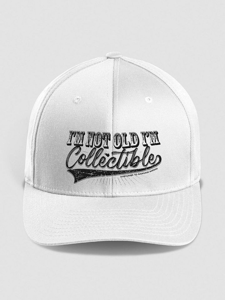 I'M NOT OLD (Embroidered Fitted Cap - White) product image (1)