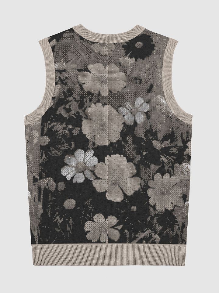 Effortless Layering: The Classic Jacquard V-Neck Vest product image (8)