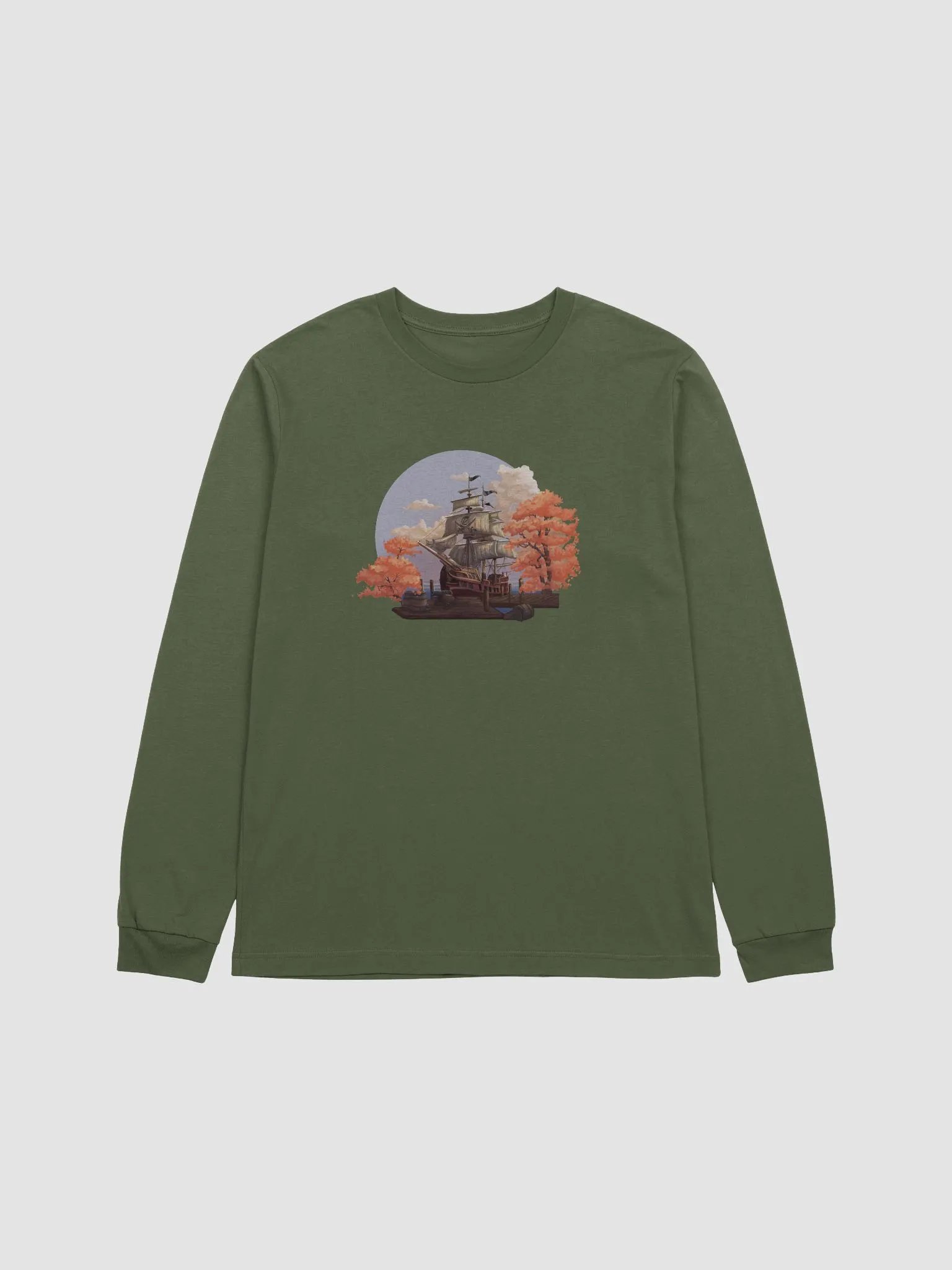 Fall Pirate Long Sleeve T product image (6)