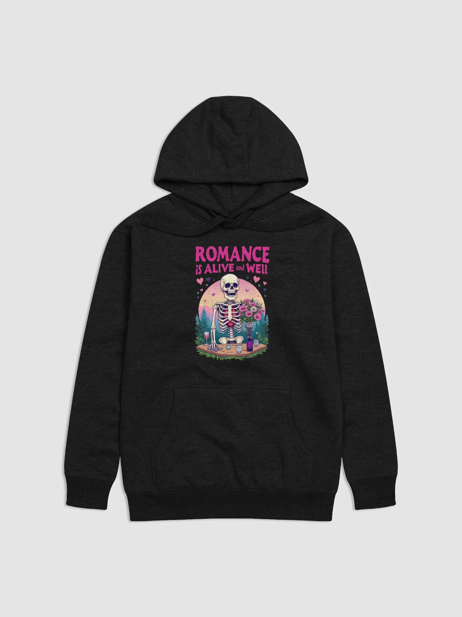 Romantic Sunset Skeleton Hoodie product image (4)