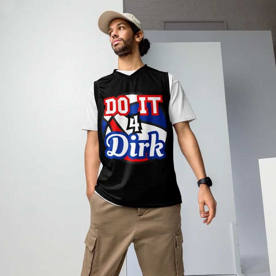 Doit4Dirk Basketball Jersey product image (5)