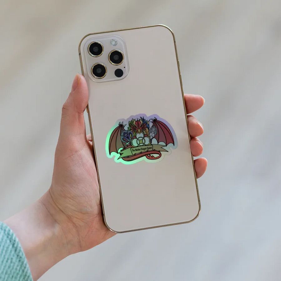 5 Headed Dragon Sticker product image (8)