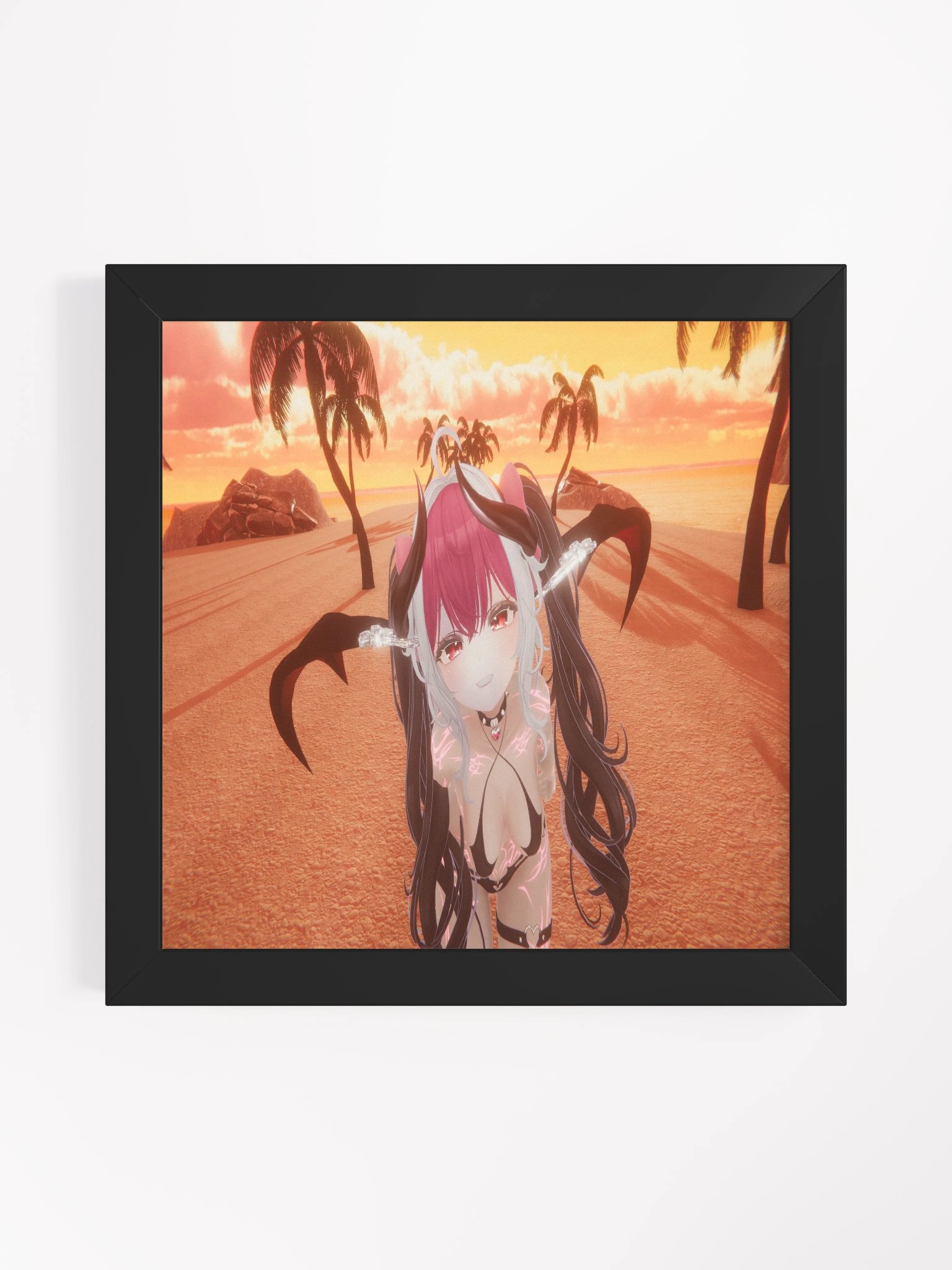 Sora Embers VT VRchat beach times V2 (Framed) product image (2)