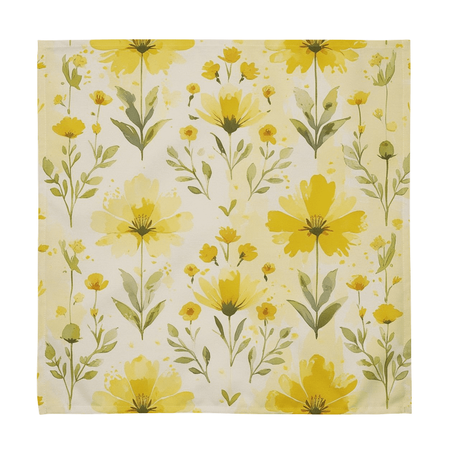 Sunshine Blossoms Cloth Napkin Set product image (4)