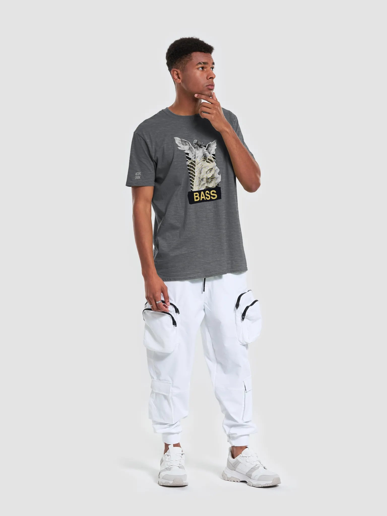 Bass Warrior T-Shirt (Yellow Design) product image (17)