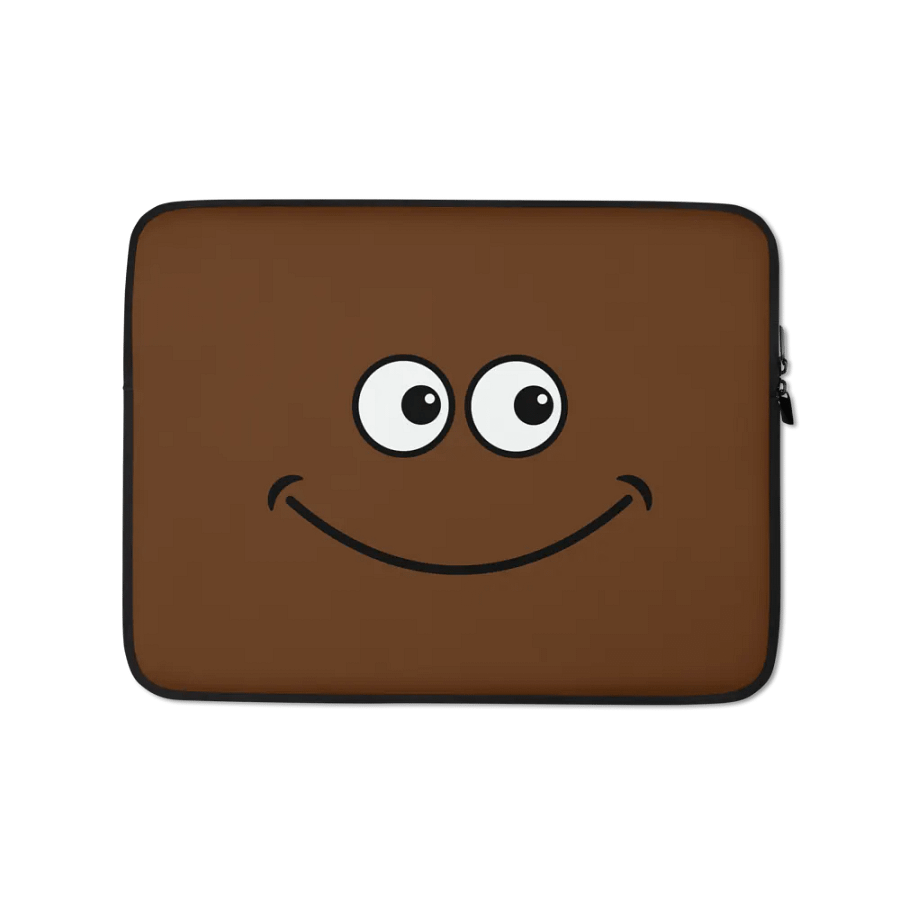 happy face Laptop Sleeve product image (1)