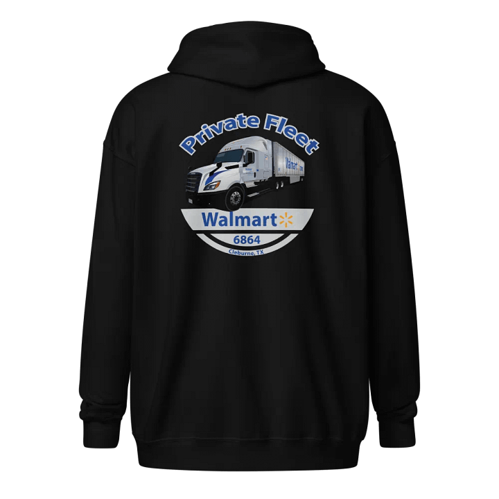 6864 Cleburne Walmart Private Fleet Zip-up product image (1)