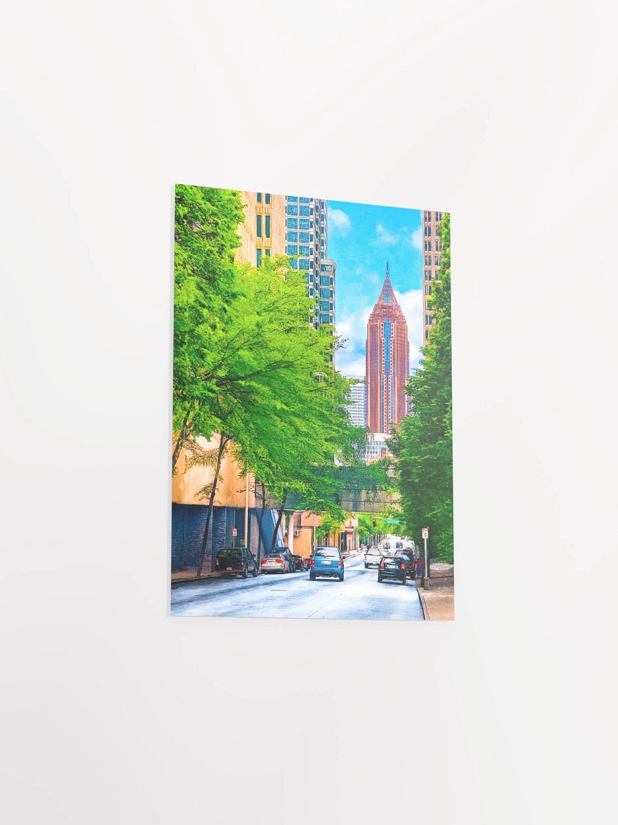 Atlanta Skyscrapers – Bank of America Plaza Studio Art Print product image (3)