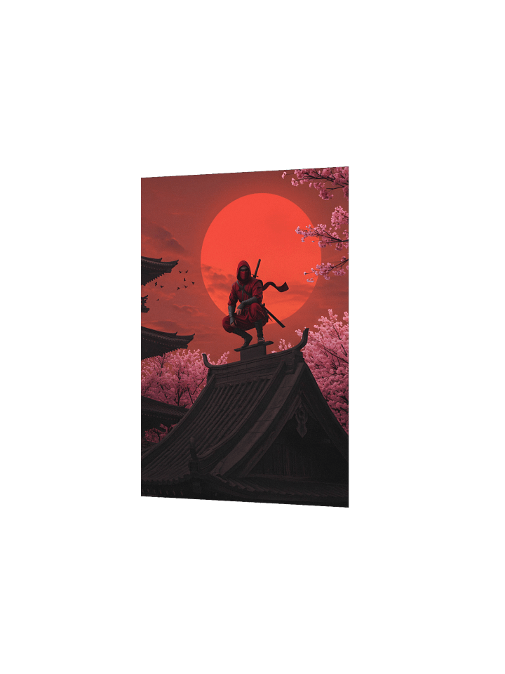 The Crimson Shadow Shinobi Poster product image (11)