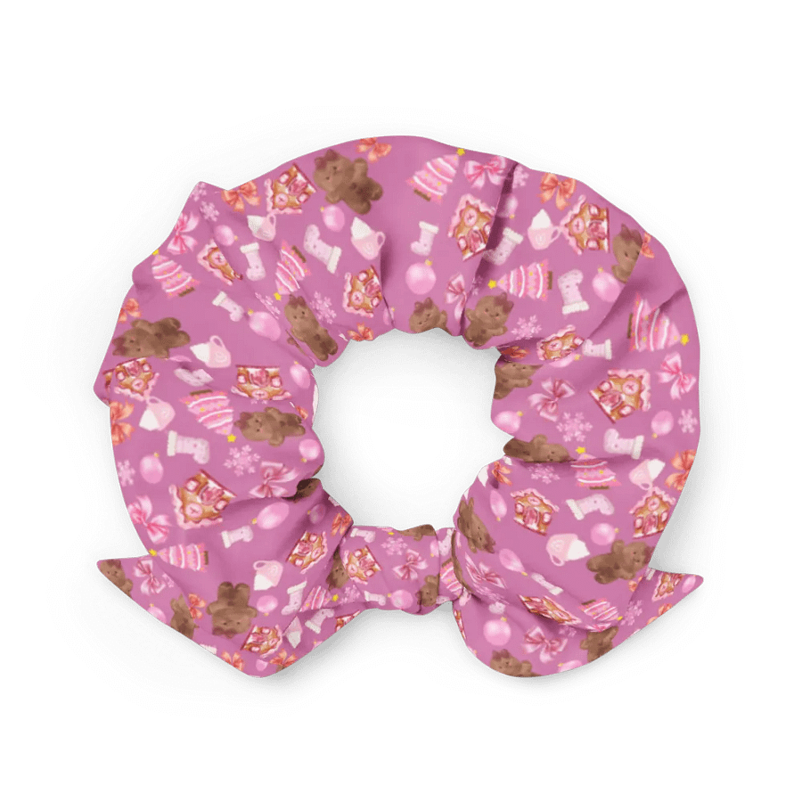 Pink Gingerbread Cookies Scrunchie product image (4)