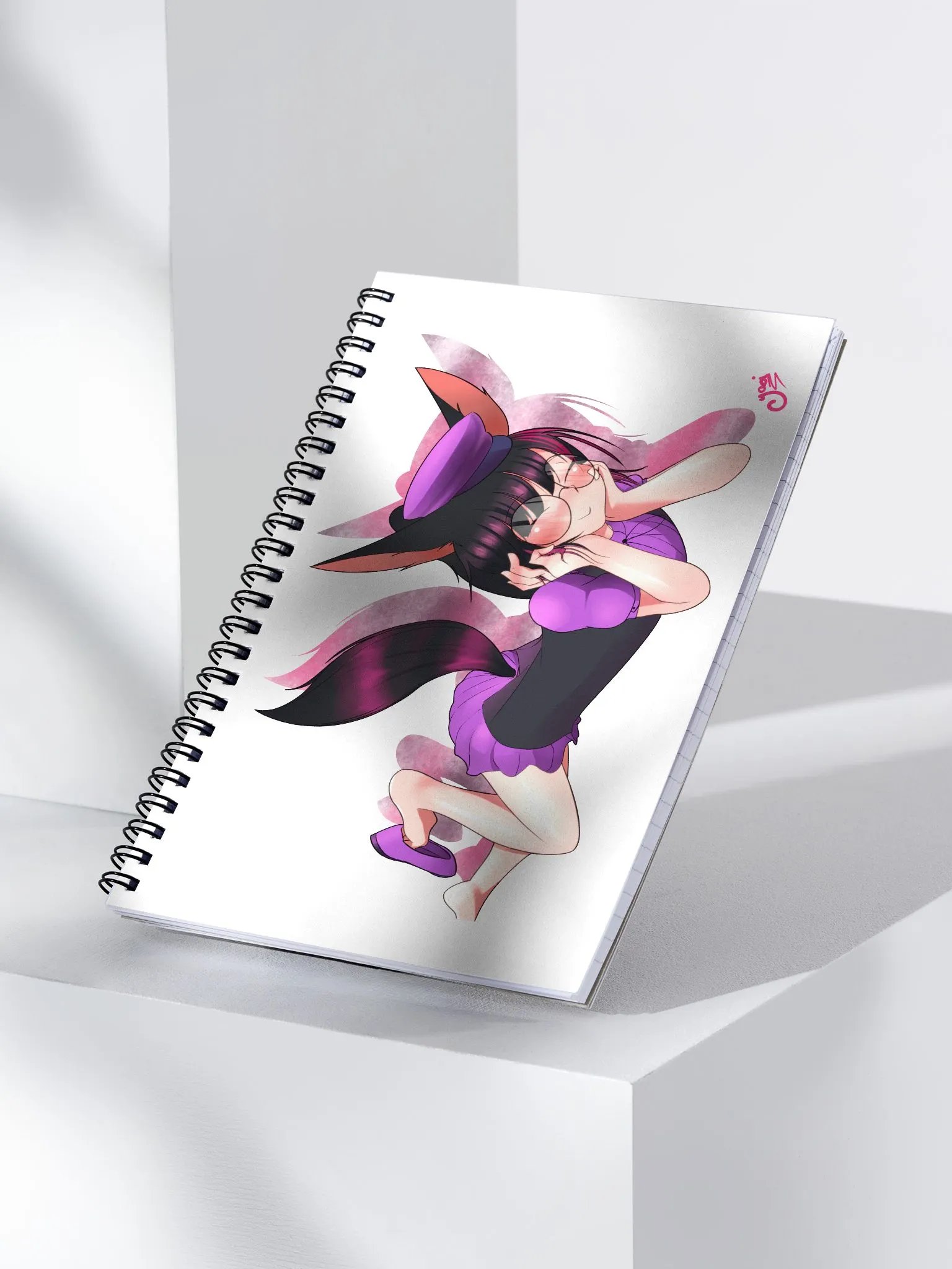 Donad FFXIV Lying down Notebook product image (4)