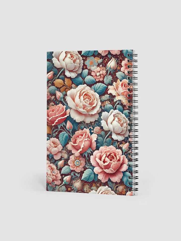 Royal Floral Spiral Notebook product image (2)