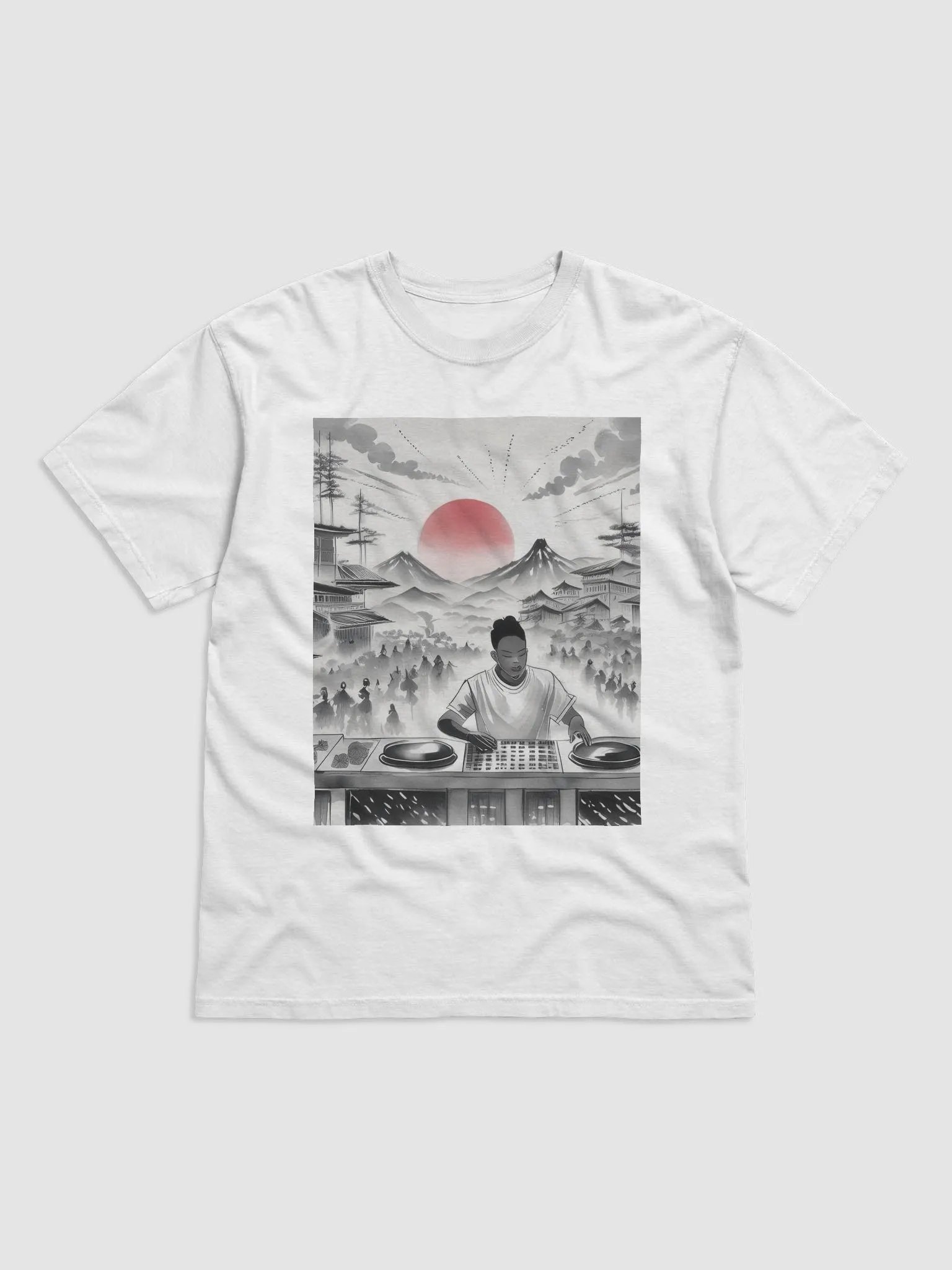 Red Sun DJ Party Tee product image (1)