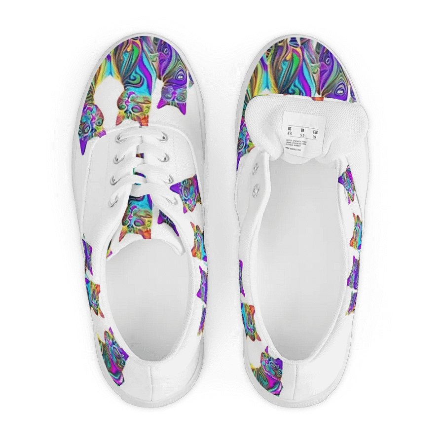 Curious Cats Women's Lace-Up Canvas Shoes product image (5)
