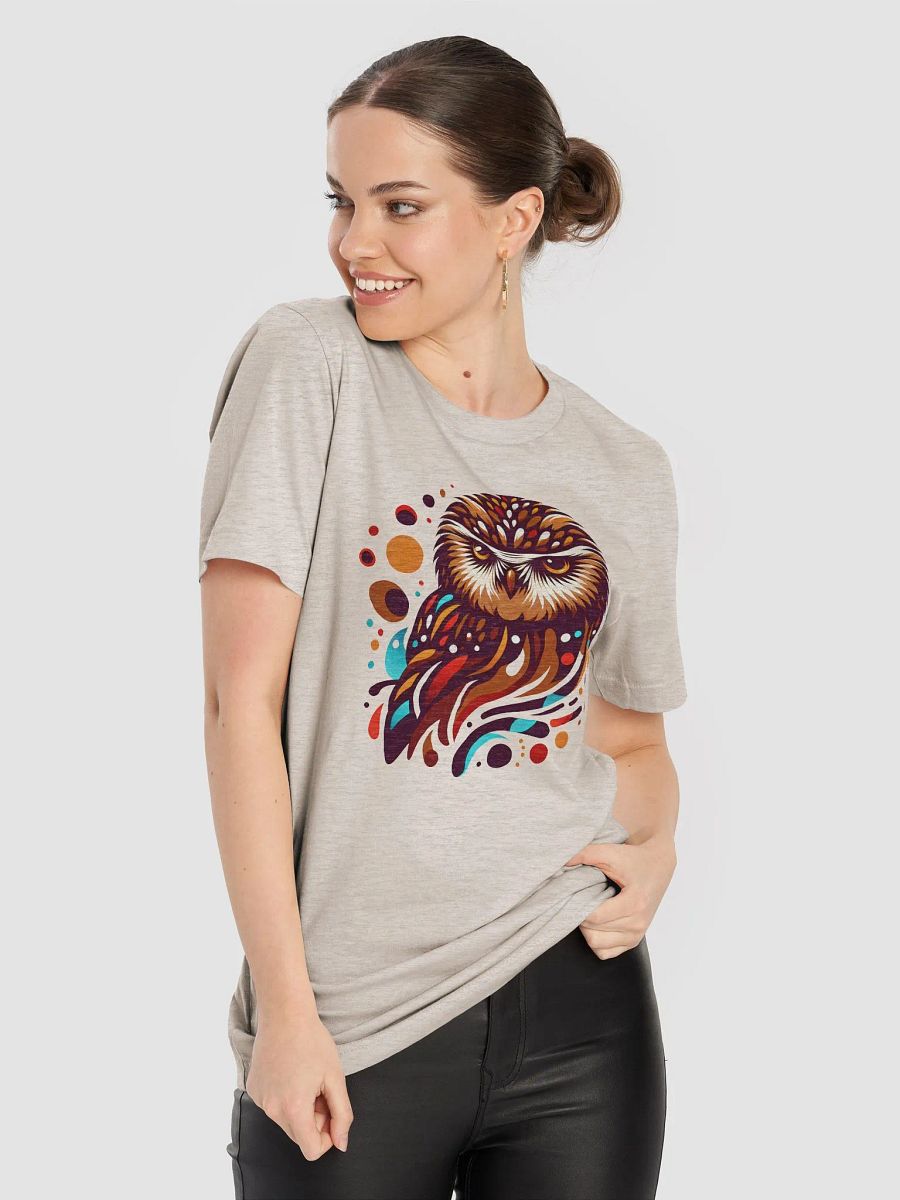Morepork Owl T-Shirt, New Zealand Ruru Bird Tee, Artistic Wildlife Design, Unique Nature-Inspired Graphic, Owl Enthusiasts Gift product image (5)