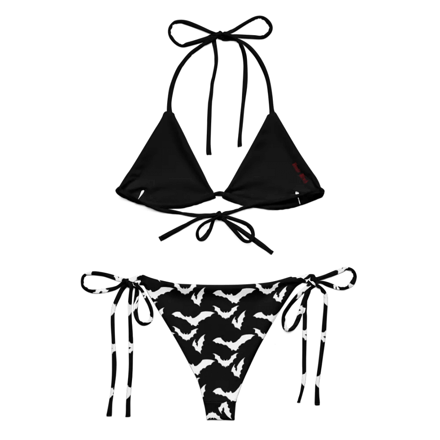 Symmetrical Bat Silhouette Bikini Set product image (2)