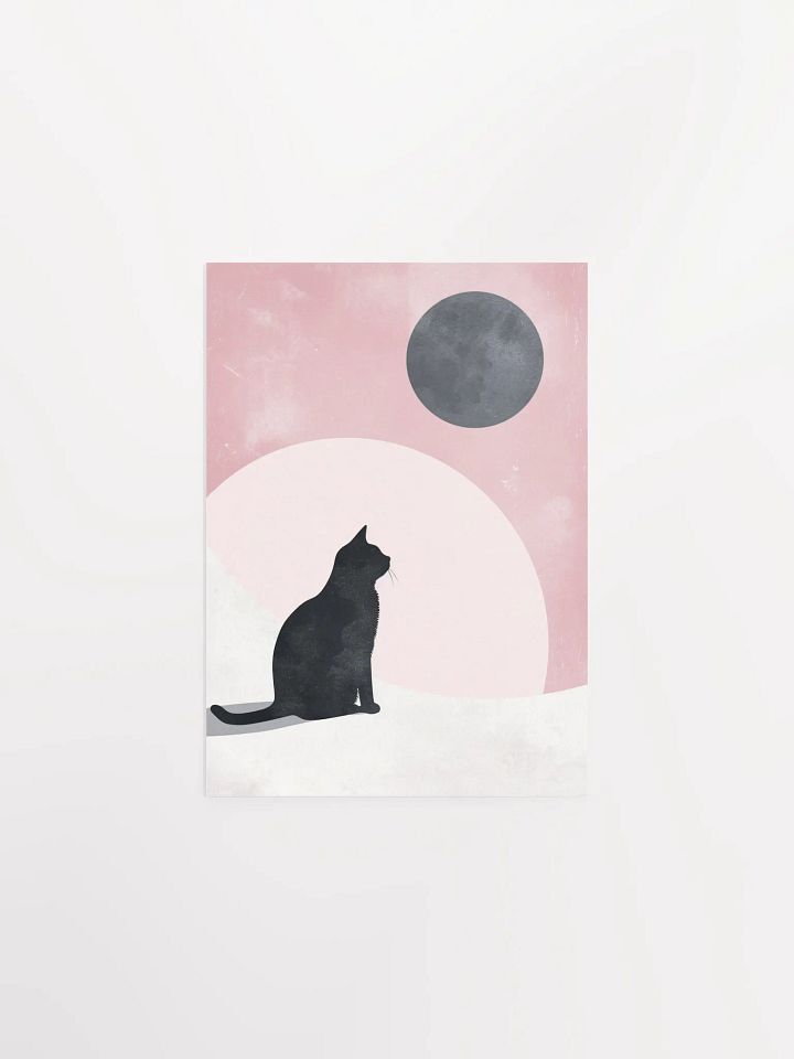 Dreamy Cat Gaze Poster product image (1)