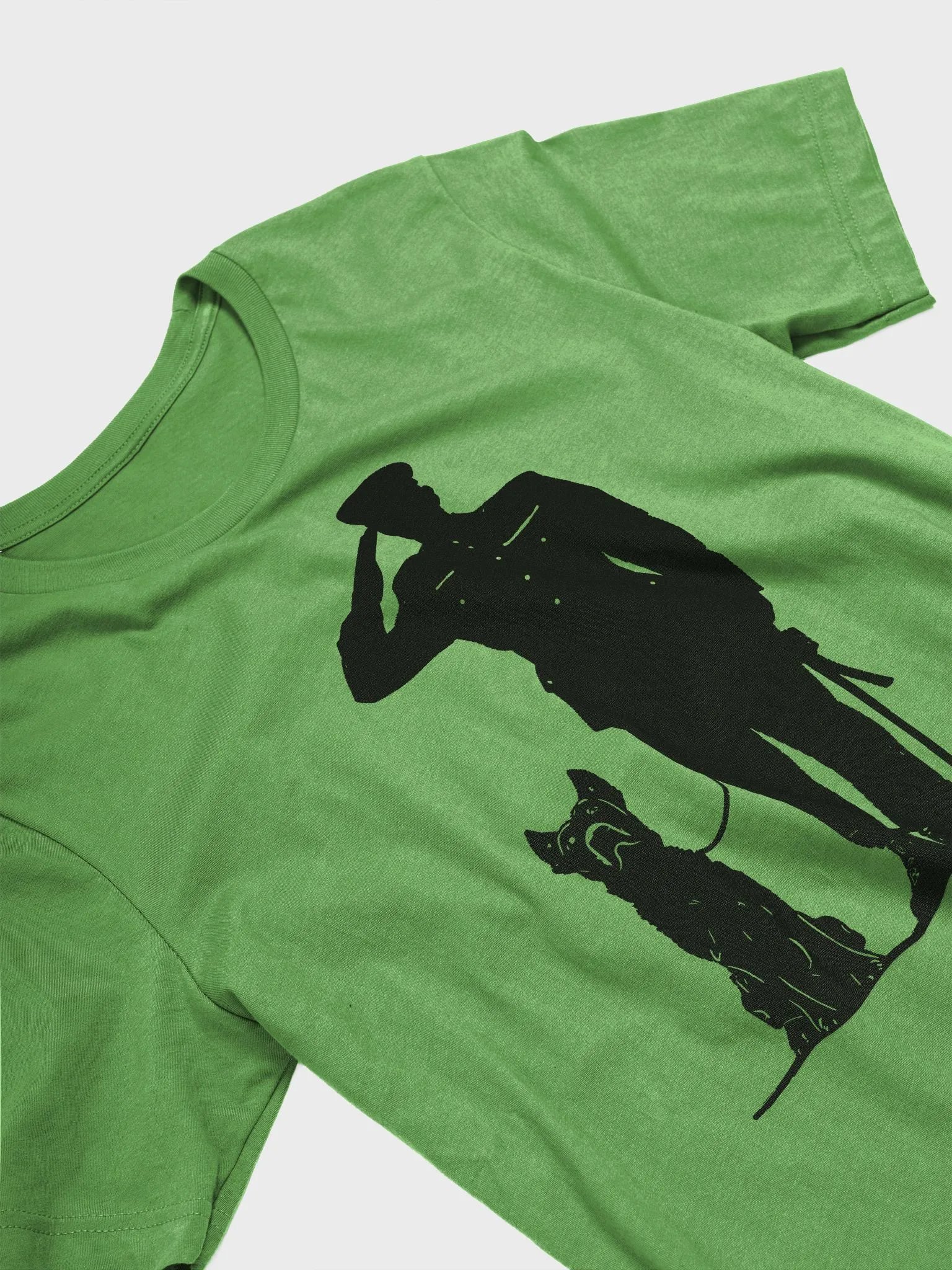Army captain and dog saluting product image (3)