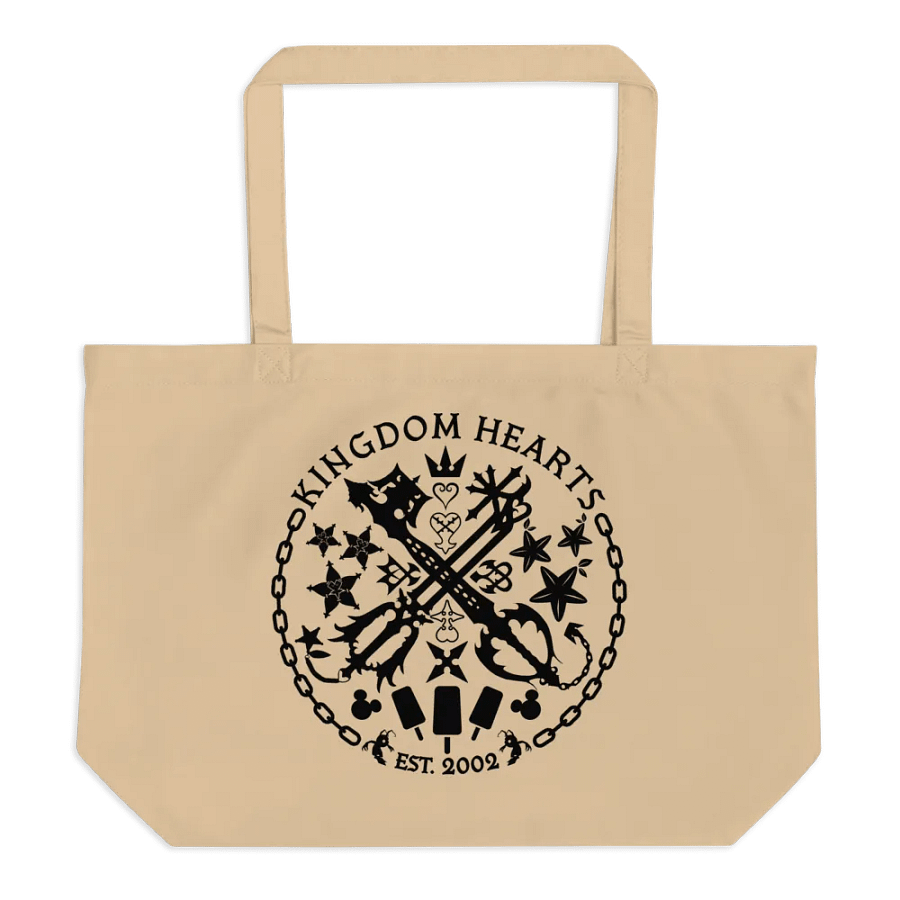 Kingdom Hearts Est 2002 Large Tote Natural product image (1)