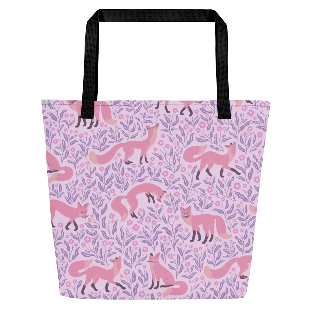 Foxies | Lavender, Pink & Purple Tote product image (2)