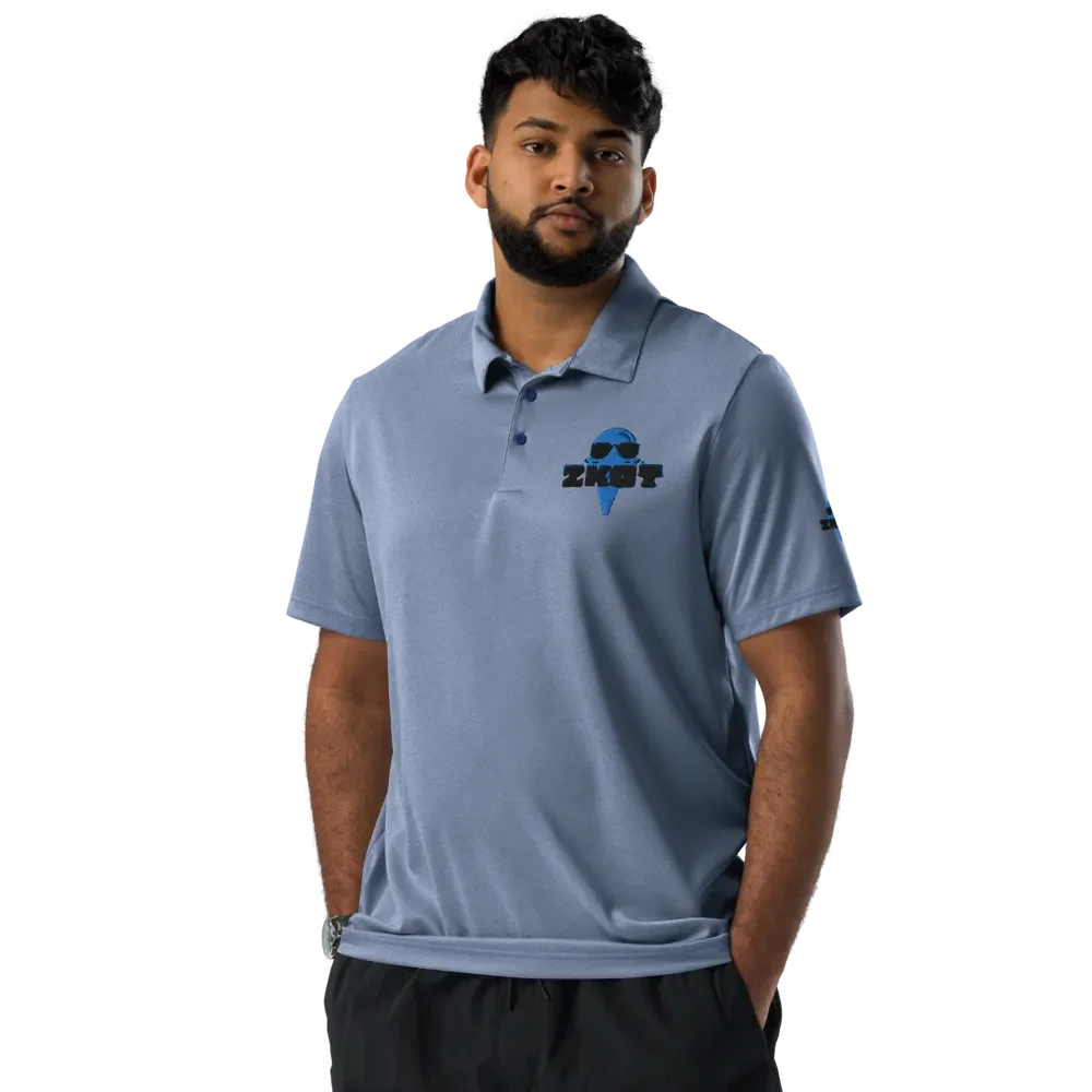 ZKOT Adidas© Space-Dyed Polo T-Shirt - Show your Support with Style - Menswear, Womenswear product image (8)