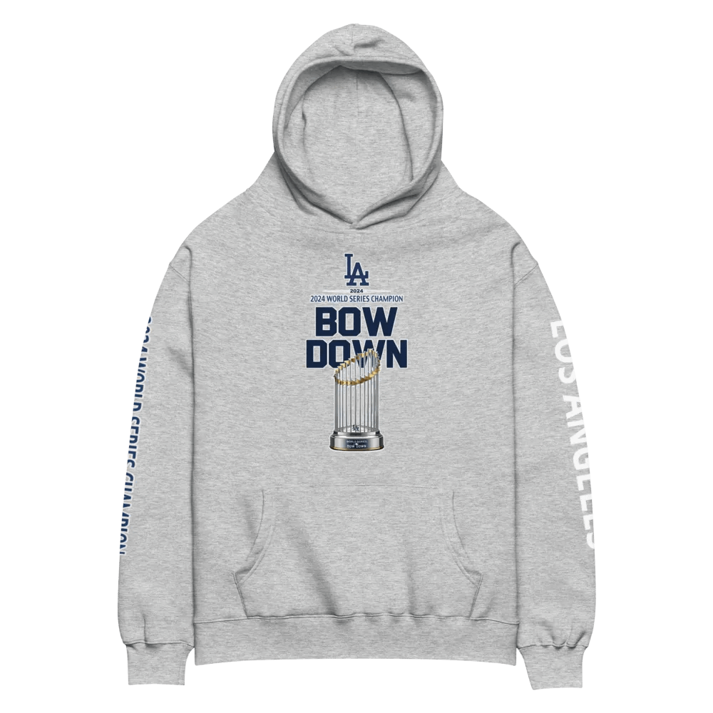 "Bow Down" LA Dodgers 2024 World Series Champion Hoodie | LA Dodgers | MLB Home Locker product image (2)
