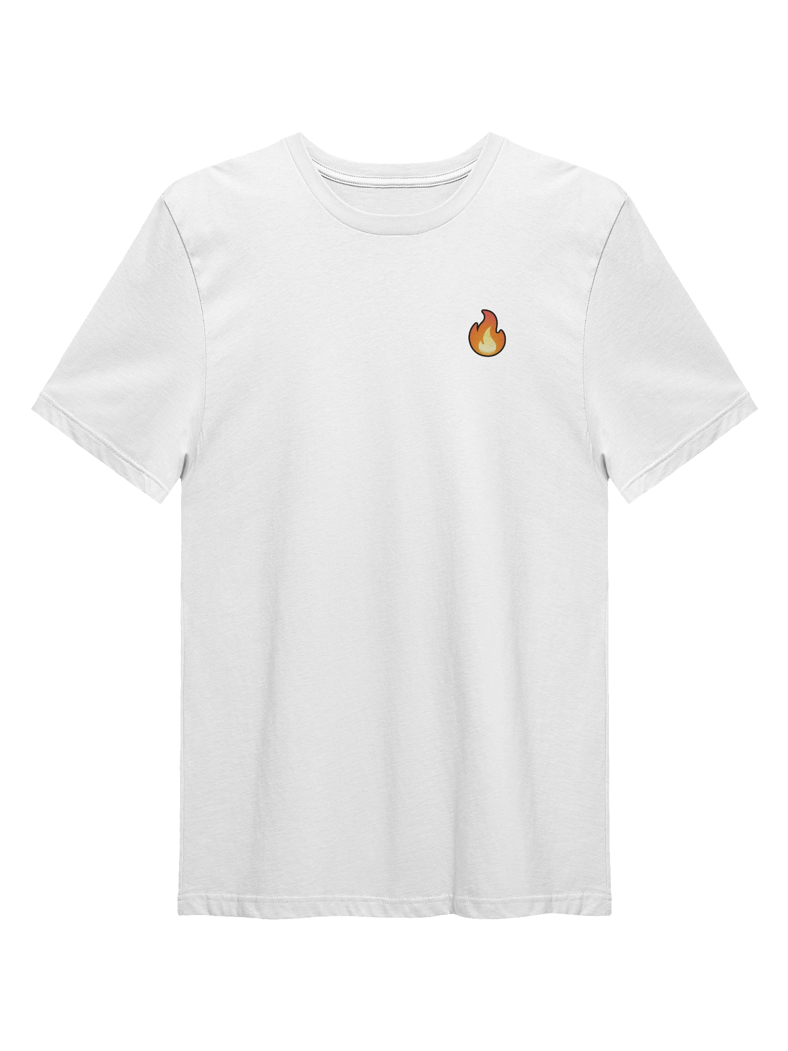 Fire emoji Gradient T-Shirt product image (1)