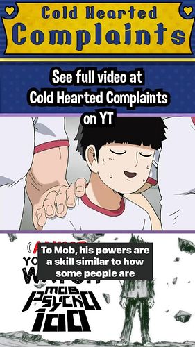 Mob Psycho 100 and having a fulfilling life

#anime #animeaesthetic #animeedits #animememes #animerecommendation #animereels ...
