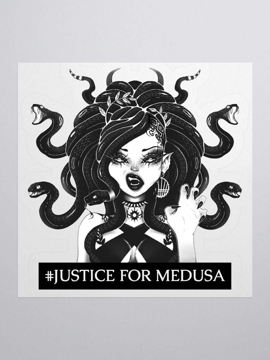 #JusticeForMedusa Sticker product image (2)