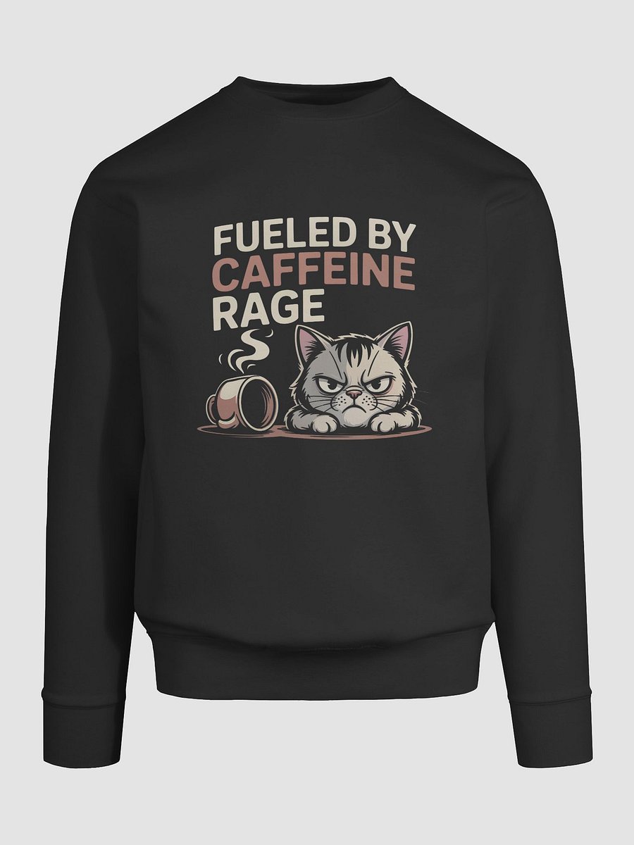 Caffeine Rage Cat Premium Sweatshirt product image (9)