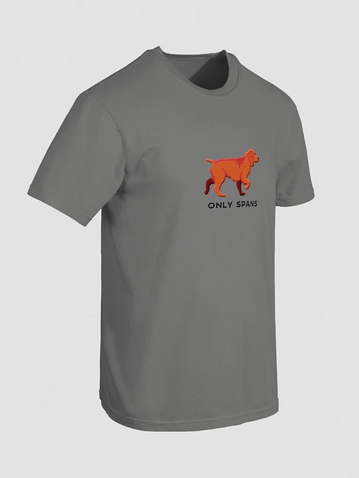 Only Spans T-Shirt(Embroidered) of a Working Cocker Spaniel(Red) product image (11)