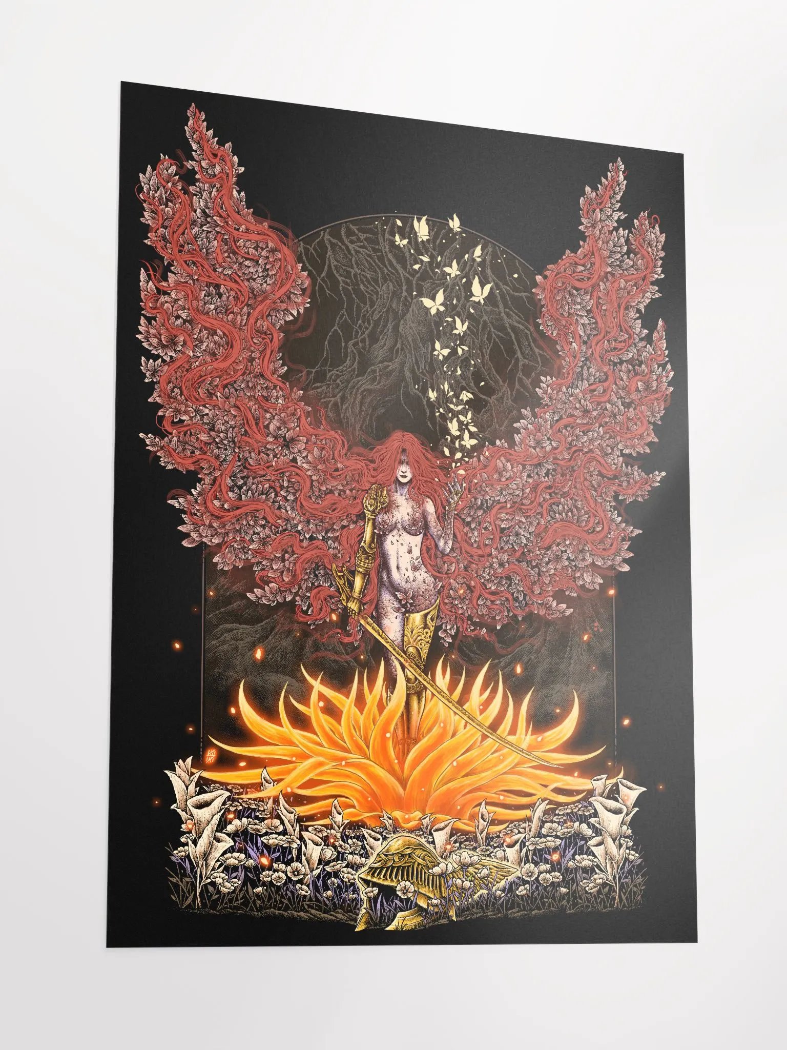 Scarlet Flower — Wall Art product image (3)