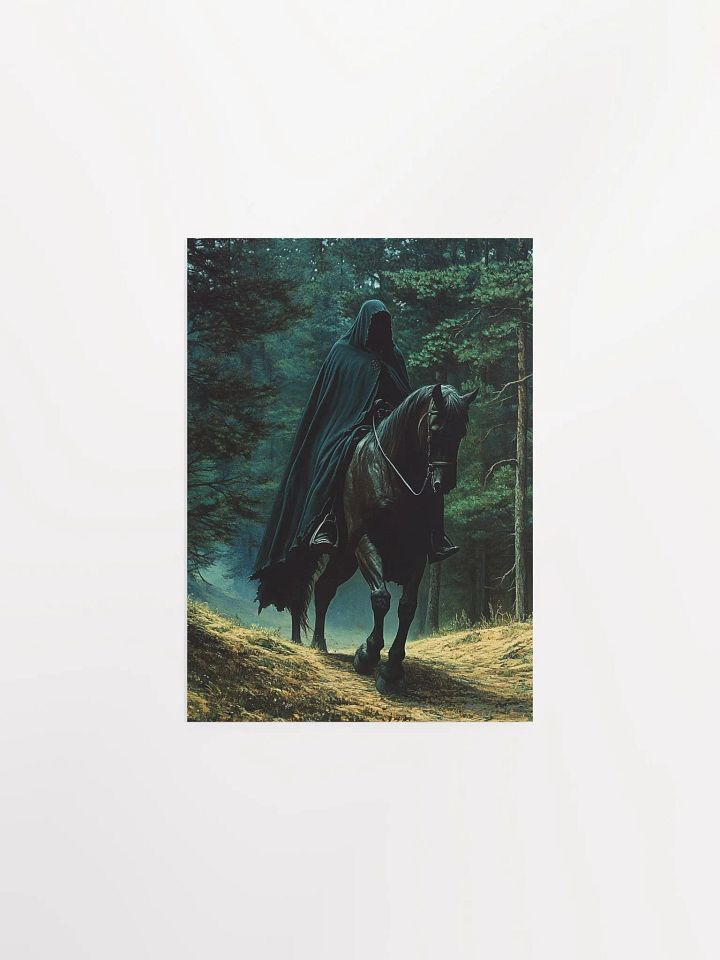 “The Shadow Rider“ Enhanced Matte Paper Poster product image (1)