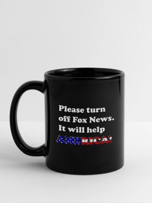 Please Turn Off Fox News. It Will Help America! Digital Art Print Download product image (4)