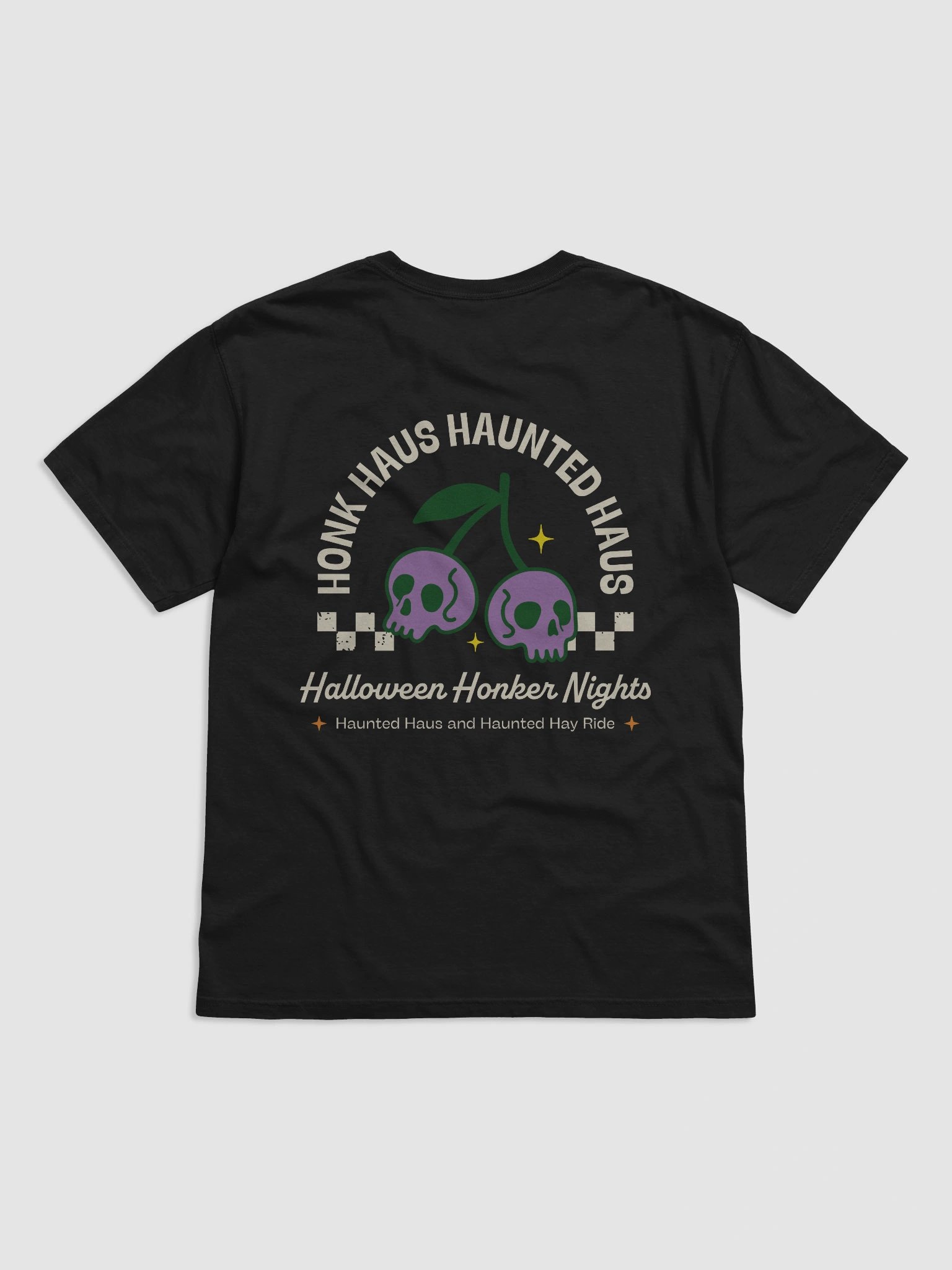 honk haus haunted haus printed shirt product image (3)