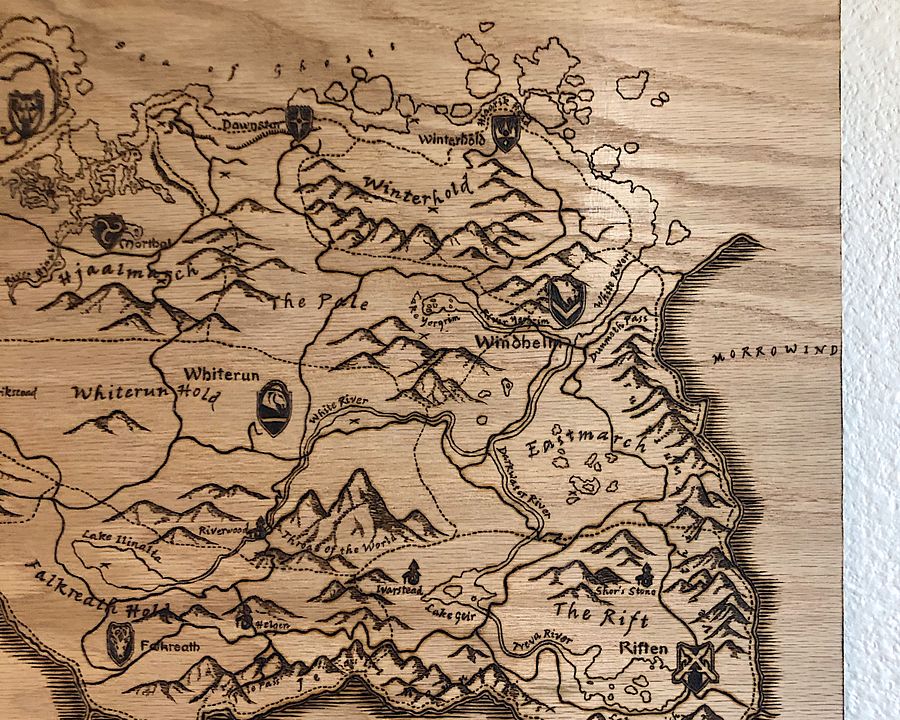 Province of Skyrim Map product image (7)