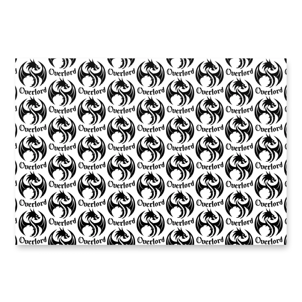 Overlord Wrapping Paper (Black) product image (1)