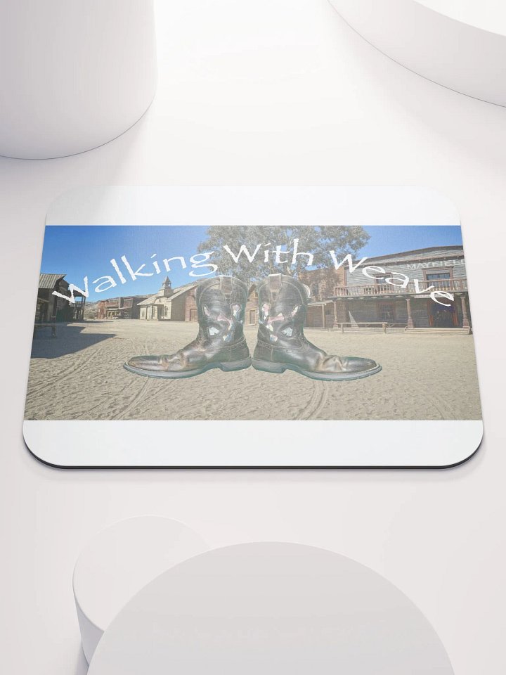 Walking With Weave Mouse Pad product image (1)