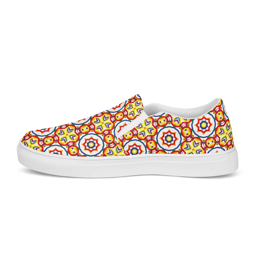 Mens Slip On Canvas - Rainbow (d) product image (10)