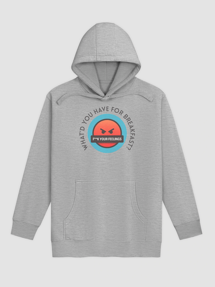 Breakfast Hoodie Black Text product image (1)