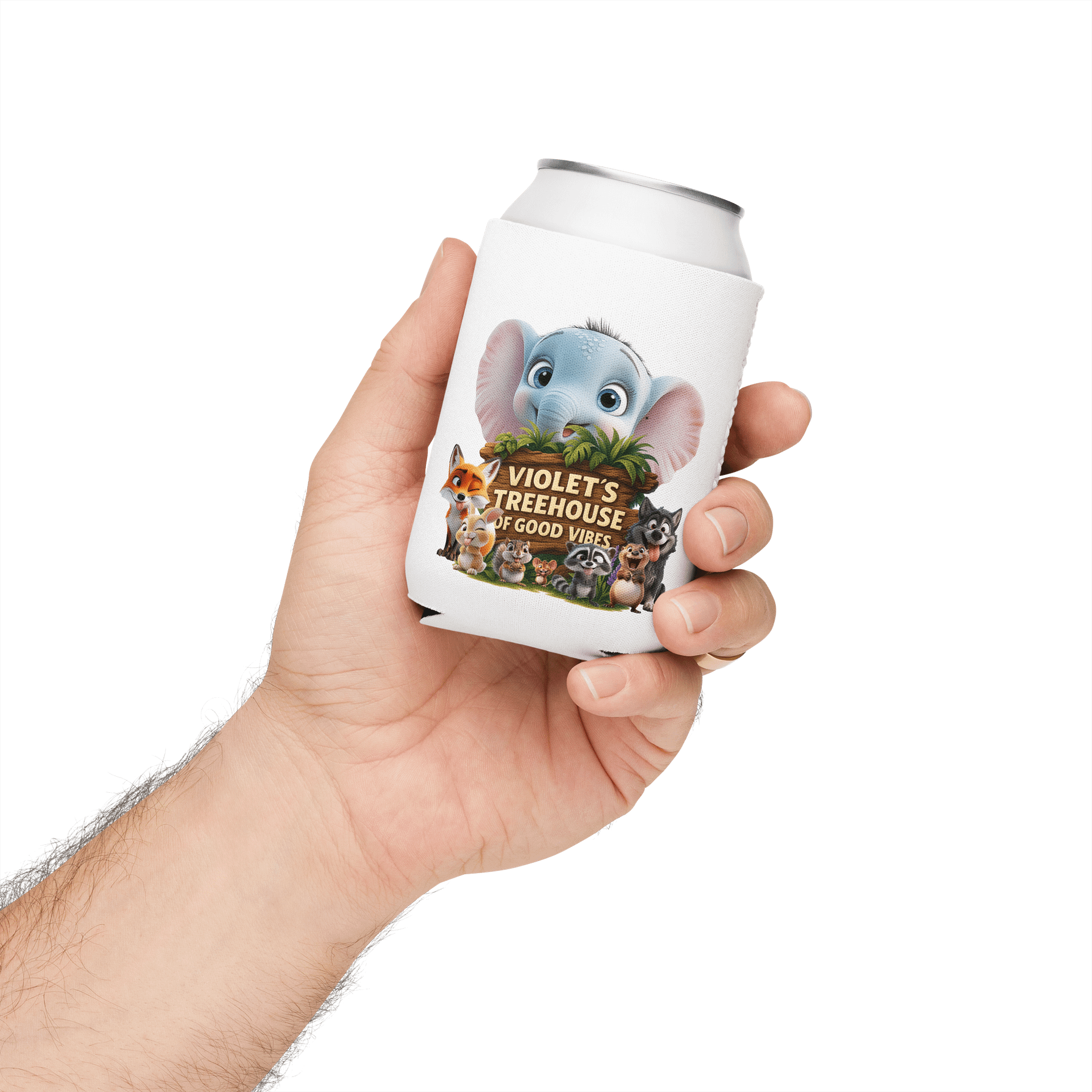 Treehouse of Good Vibes November Koozie product image (4)